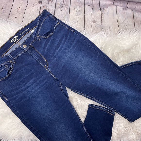 Levis Denizen Modern Skinny Jeans 